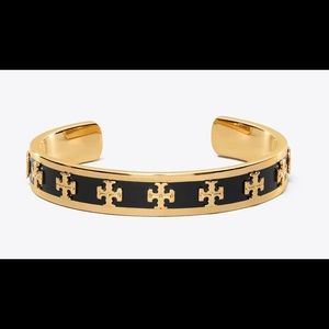 Tory Burch Enamel Logo Cuff